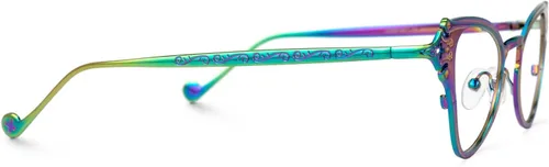 Vista 5 de VOOGLAM Gafas de bloqueo de luz azul ojo de gato con estilo para mujer, antifatiga ocular, gafas UV Chuchin