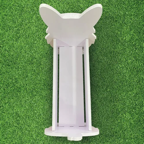 Vista 6 de Macetas de madera para perros con forma de animal de 14 pulgadas 2024, maceta de jardín para suculentas, diseño de perros lindos para interiores