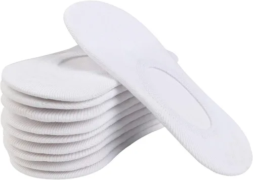 Vista 3 de BOOPH 10 pares de calcetines que no se muestran para niñas y niños calcetines antideslizantes de corte bajo para niños de 3 a 12 años