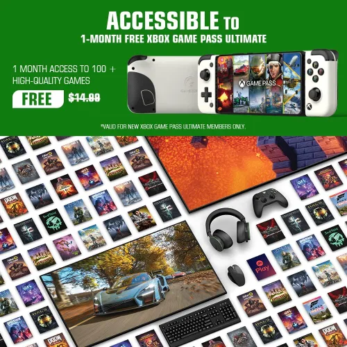 Vista 4 de GameSir X2 Pro-Xbox Mobile Game Controller para Android Tipo-C 3937-7047in controlador de teléfono para xCloud Stadia Luna - 1 mes Xbox Game Pass