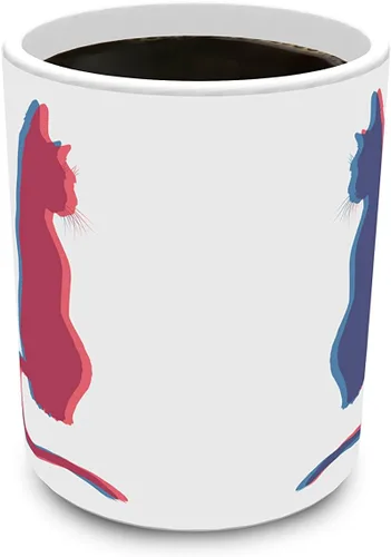 Vista 59 de Trend Setters Friends the Television Show – 25 años – Mercancía oficial – Taza de café o té de cerámica blanca de 11 onzas – perfecta para regalar