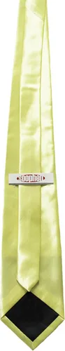 Vista 52 de Soophen corbata para hombre 3.75 pulgadas de color sólido