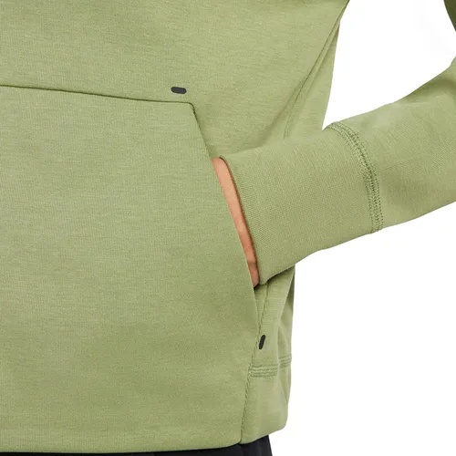Vista 5 de Nike Sportswear Tech - Sudadera con capucha y cremallera completa para mujer, Verde