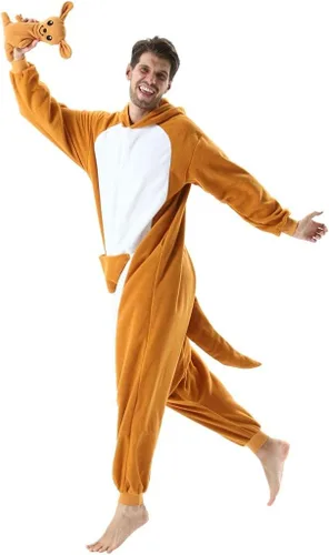 Vista 4 de SAMGU Unisex Adult Onesies Pajamas Halloween Christmas Cosplay Costumes One Piece Homewear Jumpsuit