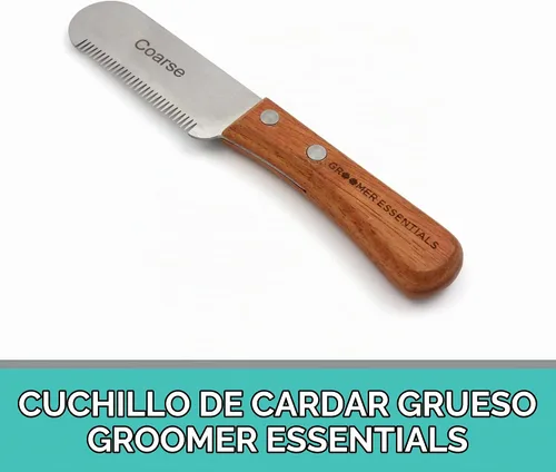 Vista 2 de Groomer Essentials Cuchillo de cardado grueso
