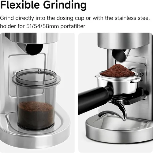 Vista 14 de HiBREW Molinillo de café eléctrico G7, 48 ajustes de molienda precisos