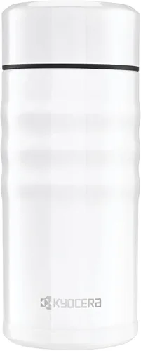 Vista 16 de Kyocera Taza de viaje con tapa giratoria, 17oz, negro azabache