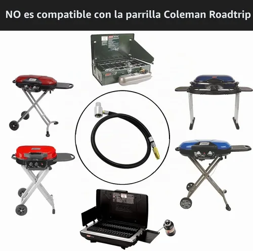 Vista 6 de Regulador de presión de estufa de gas 5430 con manguera de extensión, 3 pies Compatible con los modelos: 5413 5413A 5423 5430A 5430B 5430C 5433