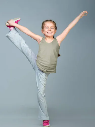 Vista 6 de SATINIOR 4 piezas de camisetas sin mangas de danza para niñas, espalda cruzada, ropa de baile para niñas