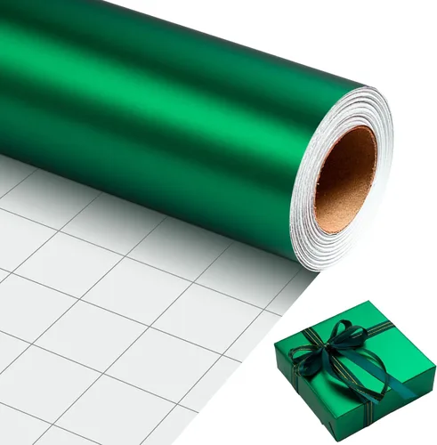 Vista 30 de Homeral Rollo de papel de regalo Jumbo de 30 pulgadas x 32.8 pies, color azul rey metálico para Navidad, cumpleaños, vacaciones, boda, baby shower