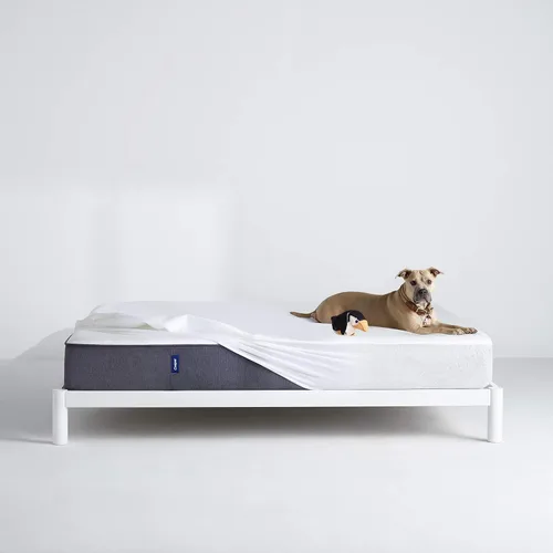 Vista 2 de Casper Protector de colchón impermeable para dormir, individual, color blanco