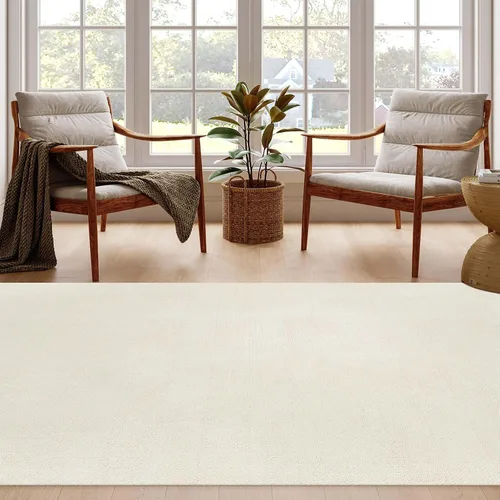 Vista 132 de LEEVAN Alfombra lavable para baño, alfombra tejida negra de 2 x 3 pies para entrada, alfombra de puerta delantera de algodón, alfombras pequeñas