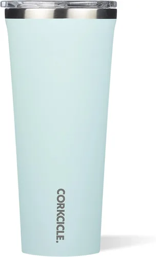 Vista 21 de Corkcicle Vaso térmico clásico – Vaso de acero inoxidable con tapa, triple aislamiento para bebidas calientes y frías, tapa inastillable, apto