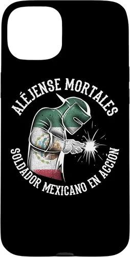 Vista 9 de Aléjense Mortales. Soldador Mexicano en Acción - Carcasa para iPhone 17