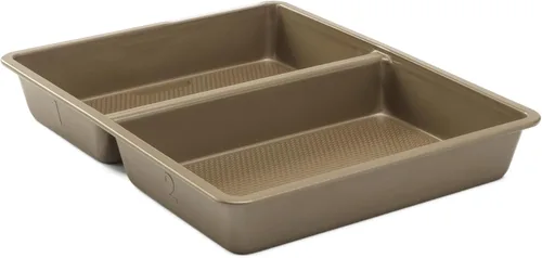 Vista 9 de GoodCook BestBake - Bandeja para hornear rectangular antiadherente de bronce de 9 x 13 pulgadas, acero al carbono texturizado, resistente a