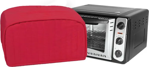 Vista 8 de Funda RITZ Premium Universal para tostadora de dos rebanadas, 11.25" x 5.75" x 7", de poliéster y algodón acolchado, protector contra huellas