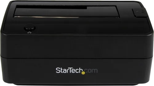 Vista 2 de StarTech.com Estación de acoplamiento de disco duro USB 3.1 / eSATA a SATA de una sola bahía, base para disco duro USB 3.1 (10 Gbps), externa