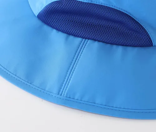 Vista 5 de Home Prefer Sombrero de pesca de ala ancha UPF50+ para hombre al aire libre con solapa para el cuello