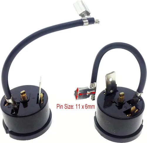 Vista 2 de 6 unids compresor redondo sobrecarga protector térmico relé arrancador para 1/6 HP 220V 125W refrigerador