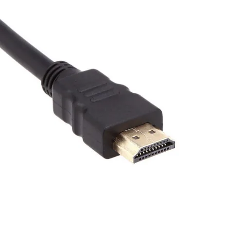 Vista 8 de chenyang Adaptador de cable de extensión de interruptor divisor HDMI 1 a 2 con conector micro y mini HDMI