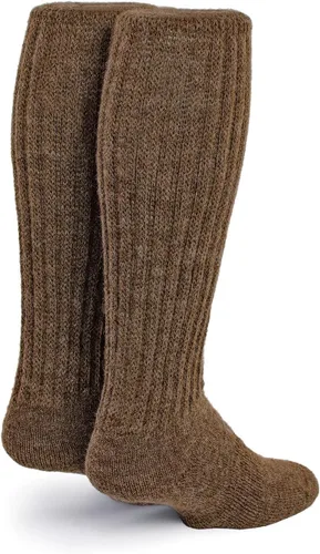 Vista 2 de WARRIOR ALPACA SOCKS - Calcetines gruesos con forro de felpa de alpaca Second to None - Unisex