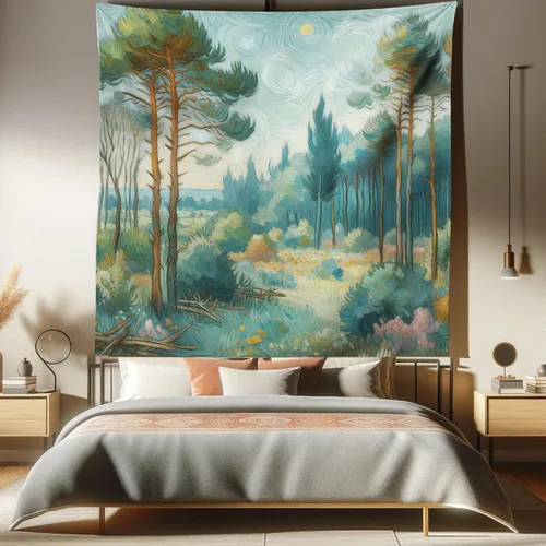 Vista 74 de Ambesonne Tapiz de arte afro, hombre negro fuerte con una corona de trazos impresión de pintura moderna, decoración de tela para colgar en la pared