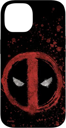 Vista 4 de Marvel Deadpool Wade Wilson Icon Paint Splatter - Carcasa para iPhone 17