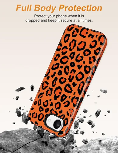 Vista 517 de Jusy Funda compatible con MagSafe con estampado de caparazón de tortuga marrón para iPhone 7/8/SE, cubierta protectora de TPU suave magnética