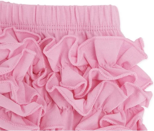 Vista 5 de Century Star Fundas de pañales con volantes para bebés y niñas, de algodón, para bebés, niñas, ropa
