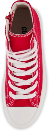Vista 5 de CUSHIONAIRE Tenis de lona Vespa para mujer con espuma viscoelástica y cremallera lateral