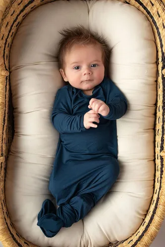 Vista 20 de Three Little Tots Vestido de corbata anudada para bebé recién nacido - Bebé
