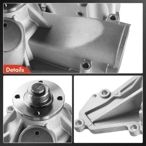 Vista 7 de A-Premium Proxeneta de agua para motor con tubo curvado, juntas tóricas y pernos [compatible con OHV, 8Cyl 7.3L Turbo] Compatible con Ford