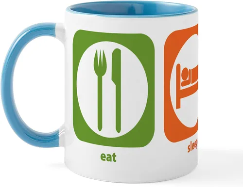 Vista 55 de CafePress Coffee Then Payroll Mugs - Taza de café de cerámica (11 oz)