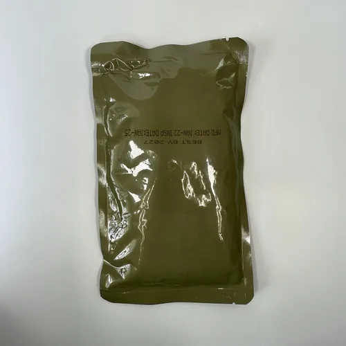 Vista 7 de Kit de alimentos de emergencia MRE - Paquete de 6 con calentador - Camping y senderismo