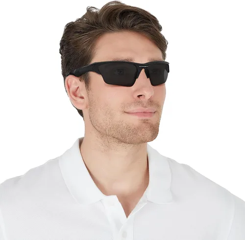 Vista 7 de Oakley Oo9154 Half Jacket 2.0 XL - Gafas de sol rectangulares para hombre, pulido negro/negro iridio
