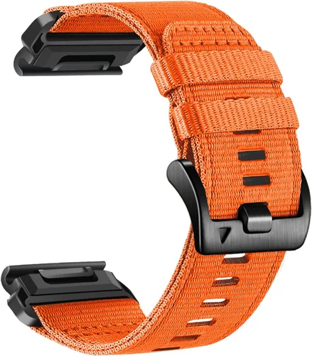 Vista 9 de Abanen Correas de Nylon Resistente para Garmin Fenix 8 51mm / Enduro/Instinct 2X / epix Pro 51mm, Correa Deportiva Ajustable con Cierre de Acero