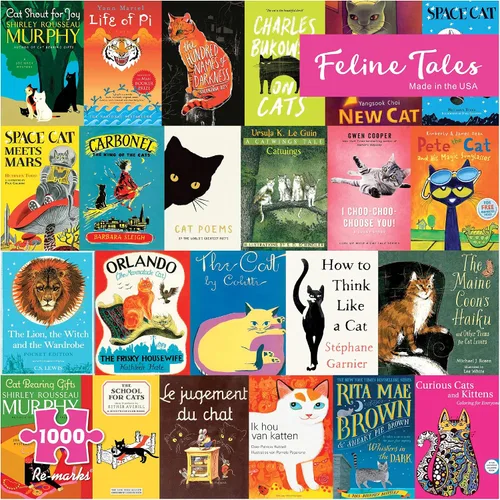 Vista 8 de Re-marks British Classics - Rompecabezas literario de 1000 piezas para todas las edades