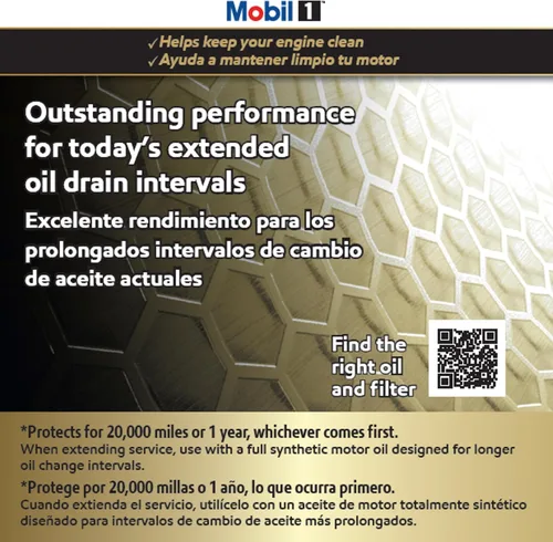 Vista 7 de Mobil 1 M1-210A Filtro de aceite con Rendimiento extendido