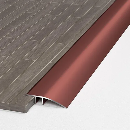 Vista 7 de Tira de umbral de transición de piso de aluminio de madera a azulejo, tira de puerta de piso laminado autoadhesiva, borde de transición de alfombra