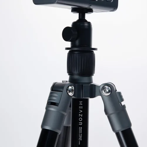 Vista 3 de HOZO M-Cube Kit de trípode profesional: incluye funda EVA, soporte de trípode ajustable de aluminio de baja gravedad de 11-40 pulgadas con cabezal
