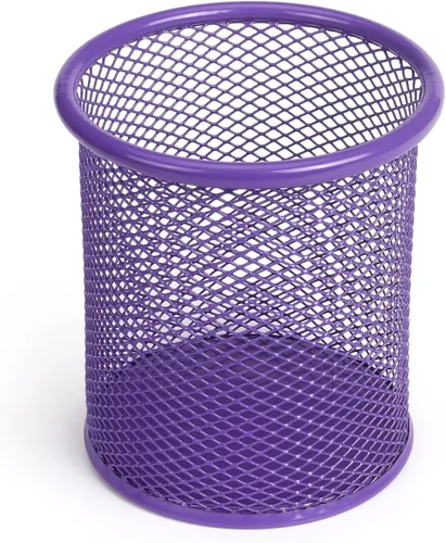 Vista 8 de Tamaki Soporte para Bolígrafos de Computadora con Taza para Lápices, Organizador de Bolígrafos de Malla de Alambre para Oficina (Negro)