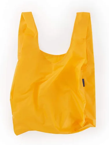 Vista 10 de BAGGU Standard Reusable Shopping Bag, Ripstop Nylon Grocery Tote or Lunch Bag Piel de serpiente rosa