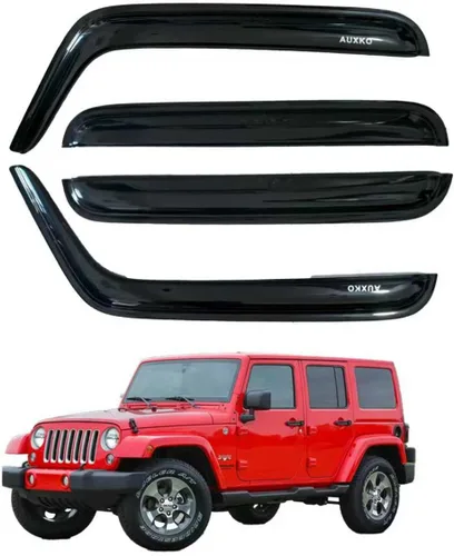Vista 13 de AUXKO Protectores de lluvia para BMW X3 2018-2024 2025, 4 piezas de accesorios para viseras de ventilación de ventana, protector de lluvia con cinta