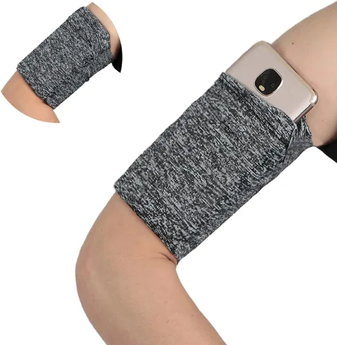 Vista 8 de 2 unidades pequeñas de fitness para teléfono celular para fitness, correr, brazo, bolsa para entrenamiento de fitness para iPhone 5 5S SE 6 6S 7 8