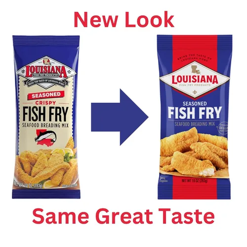 Vista 3 de Louisiana Fish Fry - Recubrimientos sazonados
