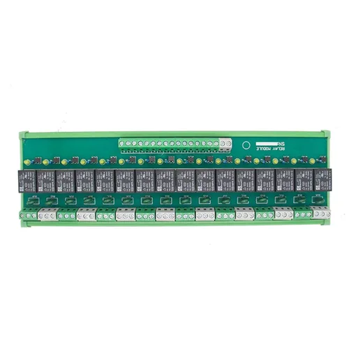 Vista 2 de Módulo de relé de 16 canales AC/DC 5V PLC Relé