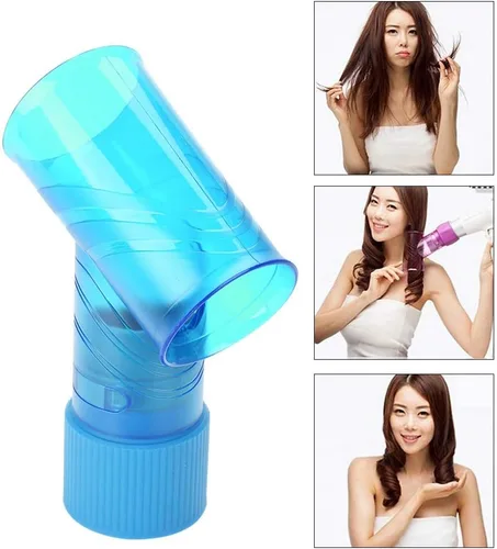 Vista 5 de Difusor de pelo para cabello rizado, difusor de rizos de secador de pelo, rodillo difusor de rizos de peluquería, herramientas para el hogar