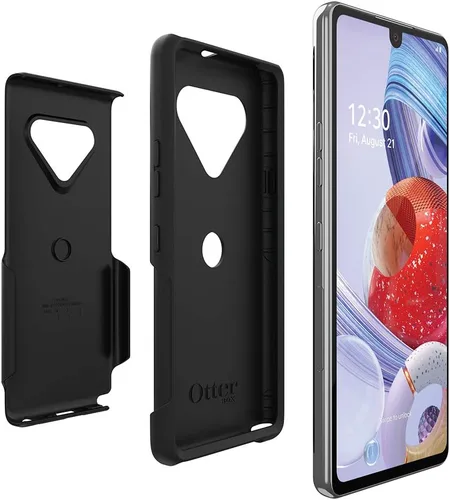 Vista 6 de OtterBox Commuter Series LITE - Funda para LG STYLO 6, color negro