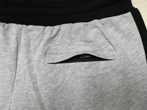 Vista 6 de FASKUNOIE - Pantalones deportivos cortos para hombre, pantalones capri casuales de algodón, pantalones cortos de 34 hasta por debajo de la rodilla
