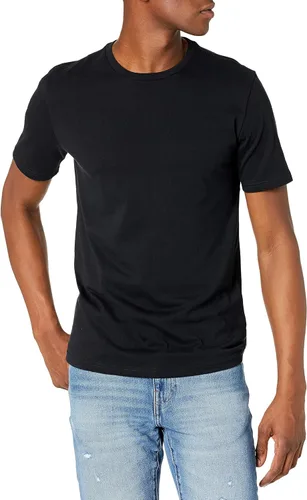 Vista 3 de Tienda Essentials Mens Slim-Fit Short-Sleeve Crewneck T-Shirt
